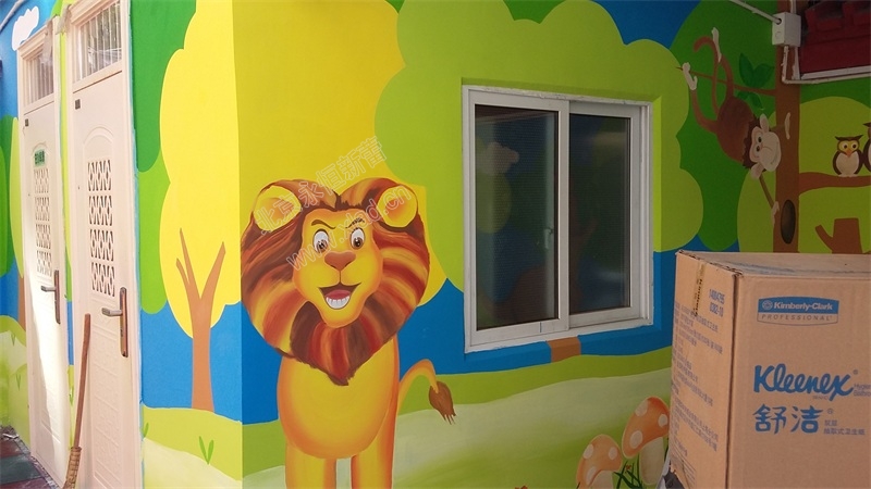 北京雨禾幼兒園墻繪